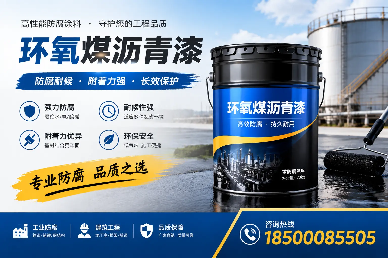 如何选择适合的环氧煤沥青漆?韶关市场选型指南
